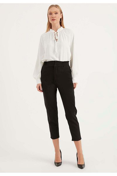 Herita Knöchellange, taillierte Hose
