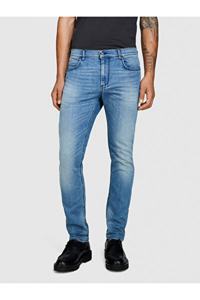 Sisley Ανδρικό τζιν παντελόνι Helsinki Skinny Fit Ultra Stretchy