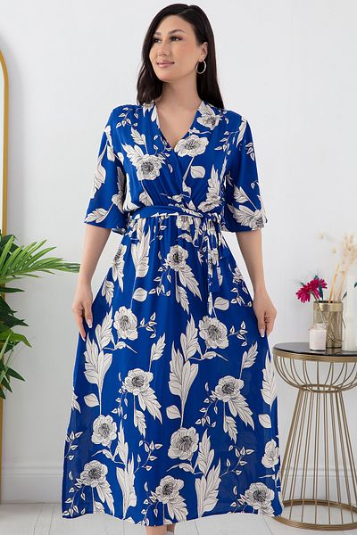 PULLIMM Patterned and Belted Dress - Model 222-3002