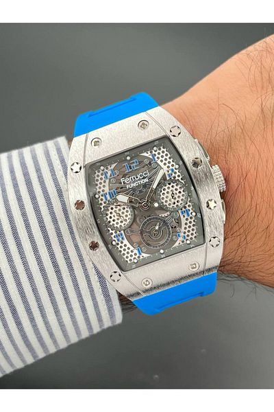 Ferrucci Function Men's Wristwatch 3 Atm Waterproof Functions Active