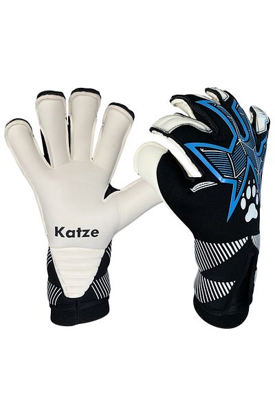 Katze Spider Goalkeeper Gloves Blue