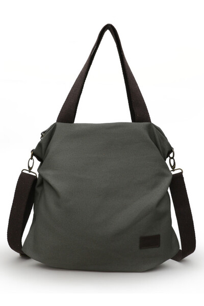 Cappadocia Vintage 5110 Lara Kadın Açık Yeşil %100 Pamuk Kanvas Kumaşlı Salaş...