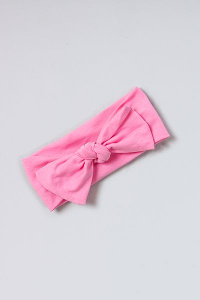 ADABEBEK Premium Colored Baby Girl Bandana - Combed Cotton, Tied and Elastic