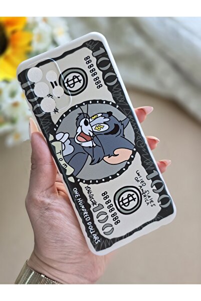 SUPER FRAME Samsung Galaxy A32 Uyumlu Baskılı Şeffaf Telefon Kılıfı