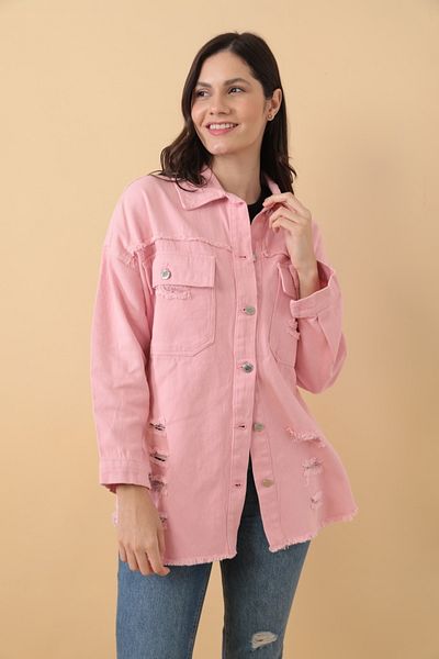 Asist Distressed Two-Pocket Shirt - 0342