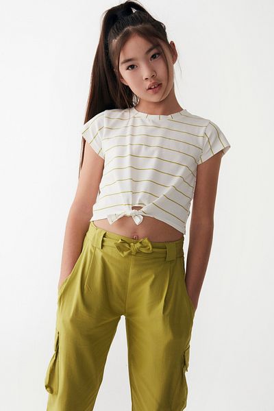 nk kids 56329 GIRL GREEN MARIGOLD PANT