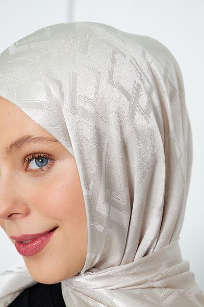 H&S AKSESUAR H&S CITY-I SHAL GEOMETRIC PATTERN JACQUARD SHAL