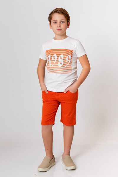 incity Boy's Straight Cut Diamond Shorts