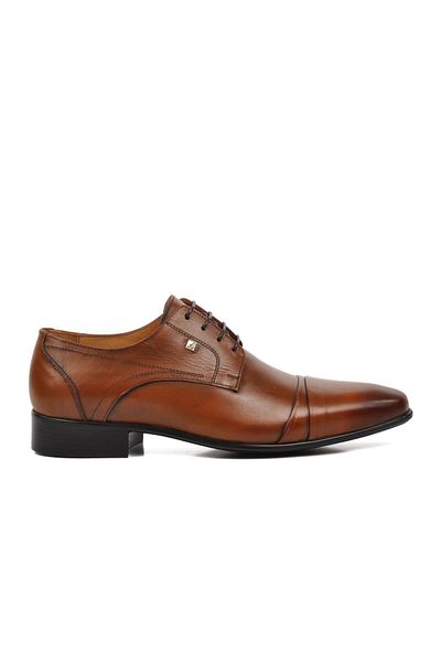 Fosco 2225-3 Brown Genuine Leather Men's Classic Shoes