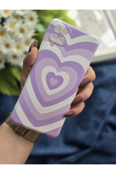 SUPER FRAME Samsung Galaxy A12/M12 Uyumlu Baskılı Şeffaf Telefon Kılıfı