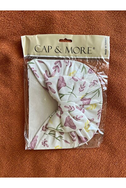 punch passion 100% Cotton Baby Cap/ Baby Bandana/ Baby Cap with Ribbon/ Baby Cap