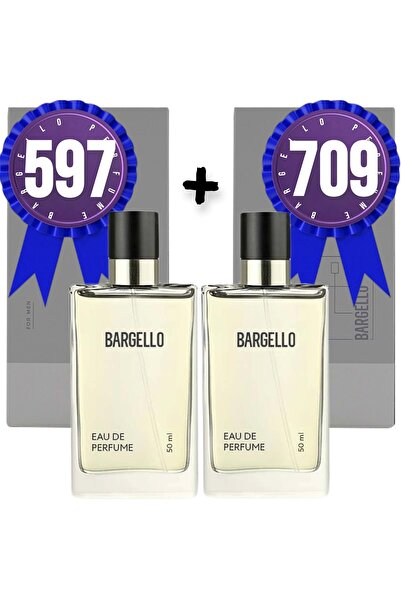 Bargello Parfüm 597 Erkek Woody 50 ML + 709 Erkek Oriental 50 ML EDP