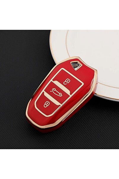 Alazpay Θήκη κλειδιού Peugeot 208 308 508 2008 3008 5008 TPU (Χωρίς σιγαστήρα...