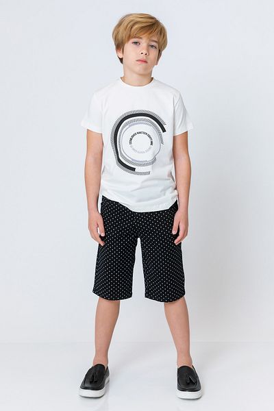 incity Boy's Straight Cut Diamond Shorts