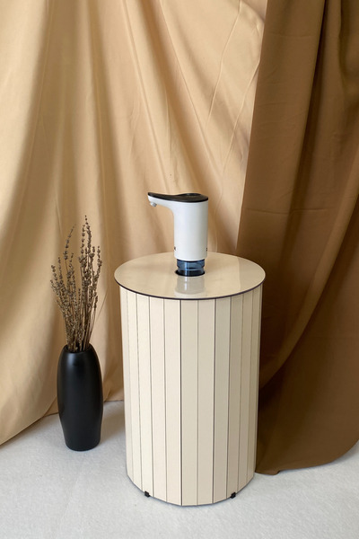 ihtiyacal Ahşap Damacana Kılıfı Gizleme Saklama Koruma Kutusu Örtüsü