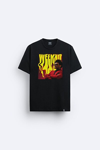 Darkia Abel Tesfayen Design Printed Unisex Weeknd T-Shirt