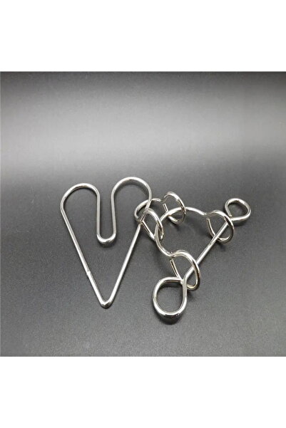 Kiwi kalp şifresi metal puzzle bulmaca eğlence doğum günü nostaljik 1 paket