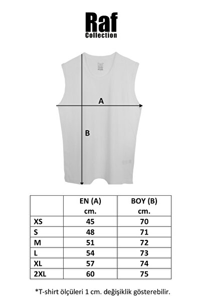 Raf Coll Ανδρικό αμάνικο πλεκτό μπλουζάκι London Design Digital Printed 100% βαμβάκι