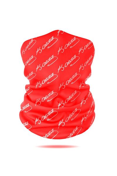 Herşey Nota Mustafa Kemal Atatürk Signature Seamless Tube Neck Collar Bandana Mask Hair Band Buckle Bone