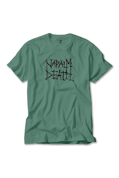 Z zepplin Πράσινο T-shirt με λογότυπο Napalm Death Symboll