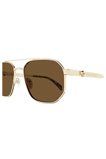 ALEXANDER MCQUEEN AM0458S 002 58 GÜNEŞ GÖZLÜĞÜ