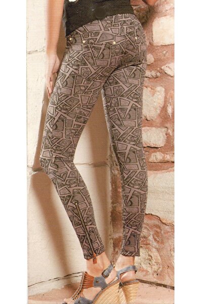 MadWomen Lingerie Mad Women 643 - Kadın %60 Pamuklu Paçası Fermuar Detaylı Ar...