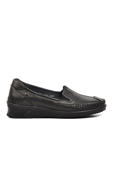 Forelli 48202 Amelia Μαύρα Γυναικεία Παπούτσια Casual από γνήσιο δέρμα