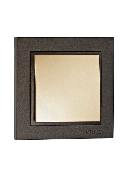 YTE Despina Gold Metallic - Black Mono Frame with Switch
