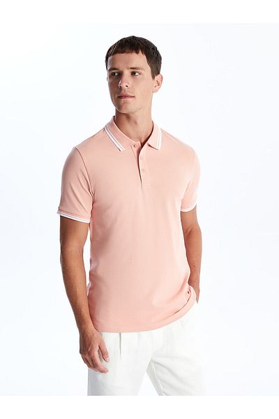 LC Waikiki Ανδρικό T-Shirt Pique - Polo λαιμόκοψη, κοντό μανίκι