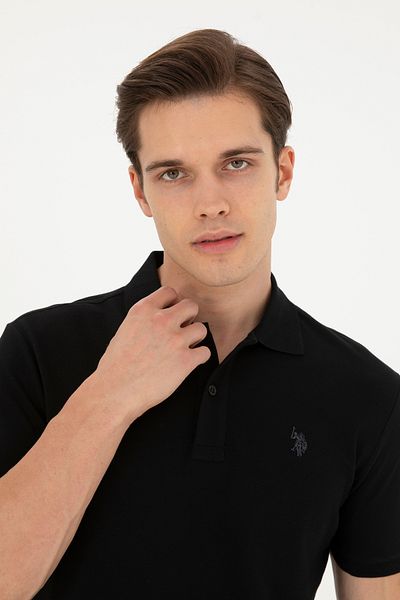 U.S. Polo Assn. Tricou sport pentru bărbați U.S. Polo - Guler polo Slifit, G081GL011.000. 1792406   GTP
