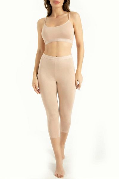 Dorelux Women's Bamboo Thin Strap Plus Size Pad Bustier / Sports Bra