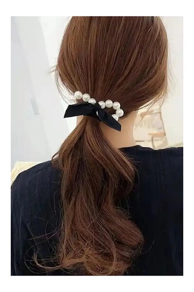 hbtasarim Set cu catarame infinit din perle din 2 piese pentru femei