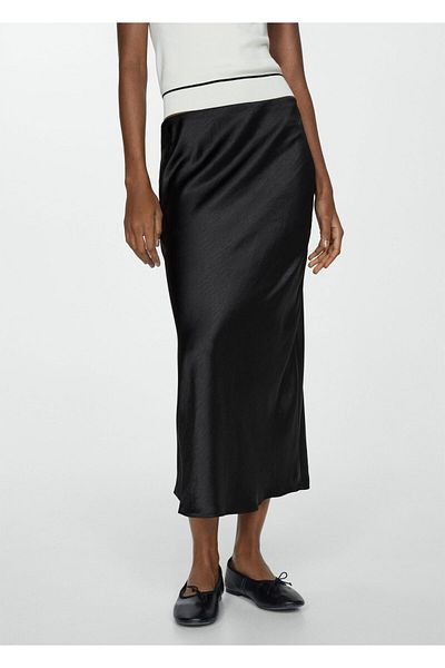 MANGO Black Women's Skirt67030461