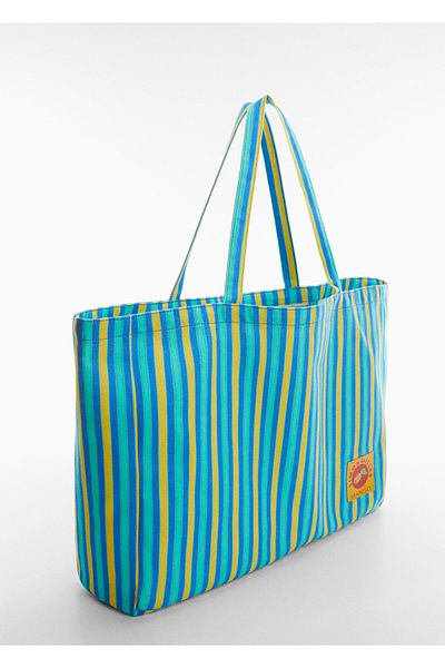 MANGO Blue Women's Bag57040449