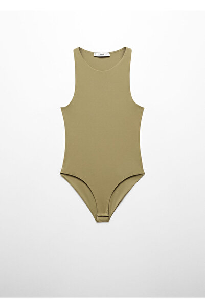 MANGO Woman Yeşil Kadın Body 67095757