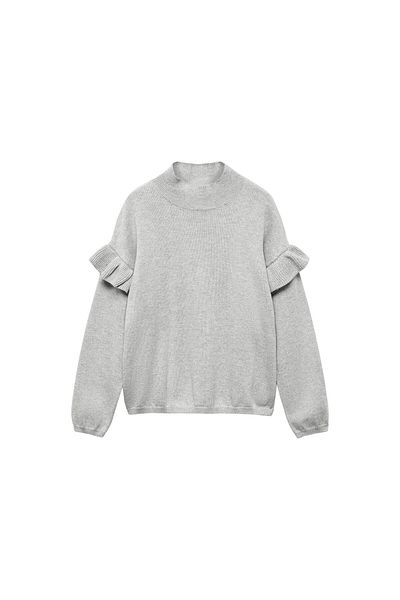 MANGO Kids Metal Gray Girl's Sweater57014759