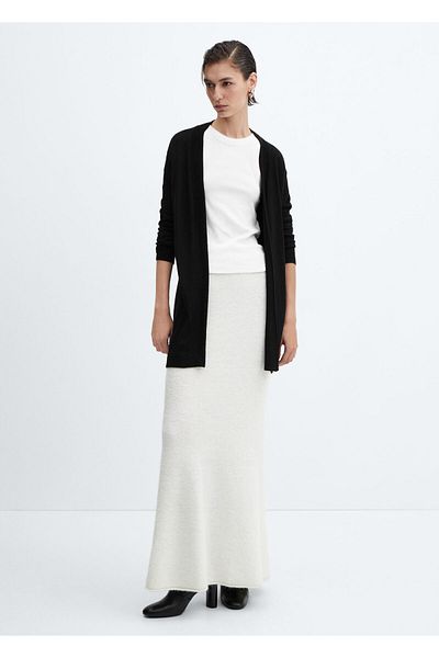 MANGO Cardigan negru pentru femei57050311