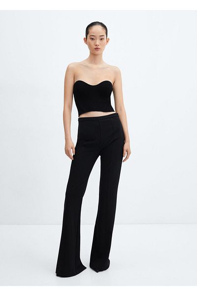 MANGO Woman Black Women's Bustier57088267