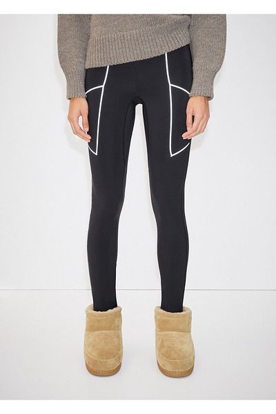 MANGO Woman Women's Black Tights57098279