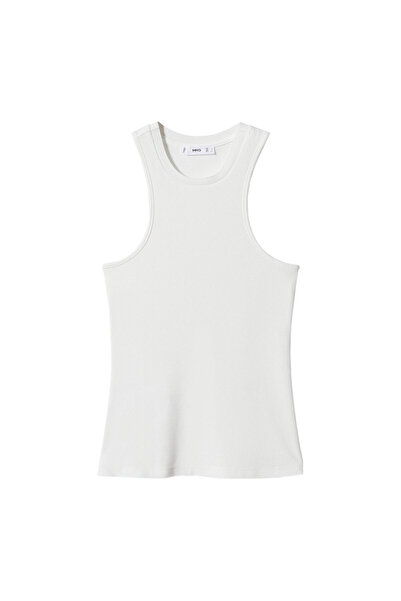 MANGO Woman Weißes Damen-Bustier57012886