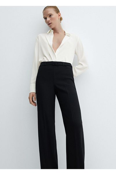 MANGO Woman Cămașă de damă Off-White67030436