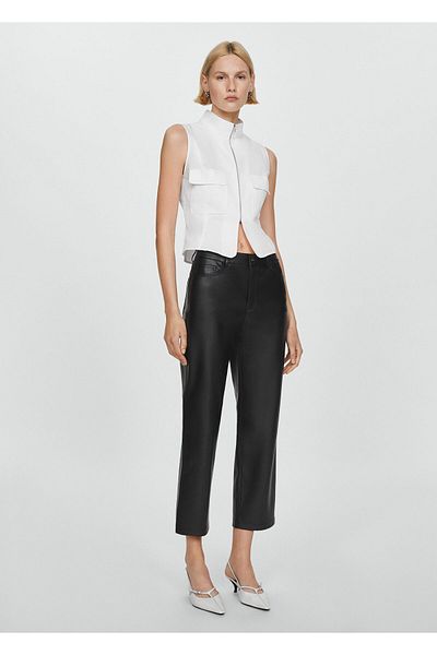 MANGO Women's Black Pants67040464