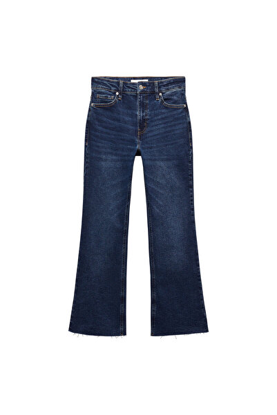 MANGO Tmavé džínové dámské džíny -67000355