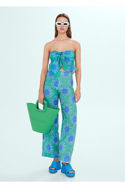 MANGO Woman Türkises Damen-Bustier57050382