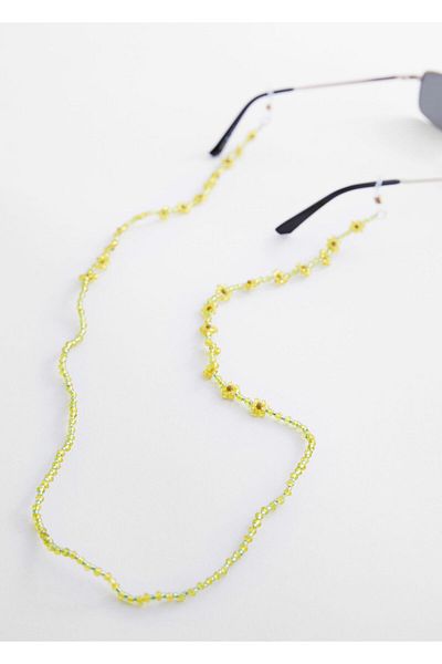 MANGO Woman Lime Women's Glasses Strap 47085865