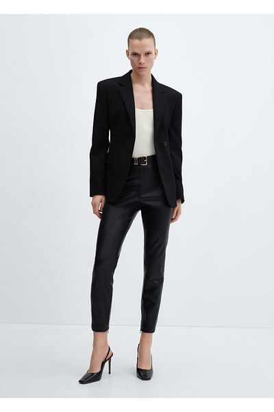 MANGO Woman Women's Black Tights67070468