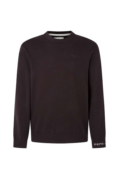 Pepe Jeans Herren Strickpullover - ANDRE CREW NECK, Kaschmir, einfarbig