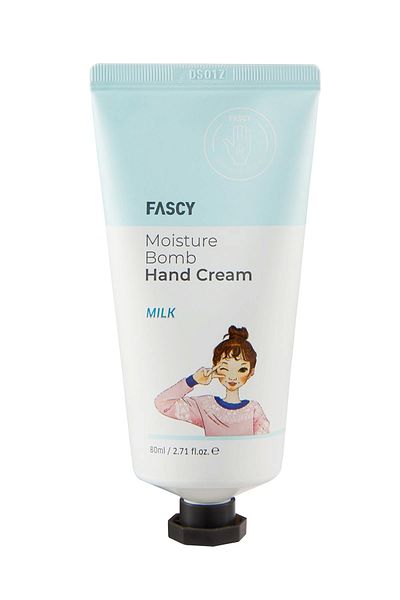 FASCY Milk Protein Moisture Bomb Hand Cream 80 ml – Intensive Moisturizing and Nourishing Care Cream