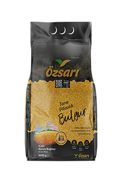 ÖZSARI Başbaşı (İRİ/TANE PİLAVLIK) Bulgur 5 Kg