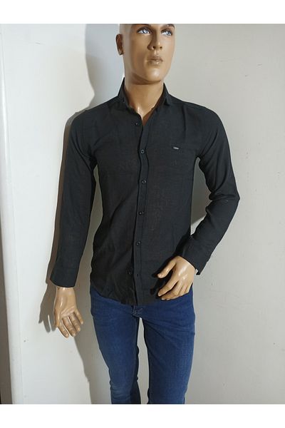 kaşiff Ленена спортна риза Slimfit